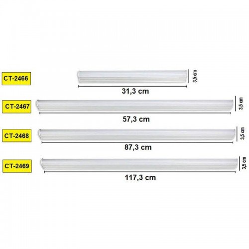 Cata Ct-2469 20W T5 Ledli Bant Armatür Günışığı 5