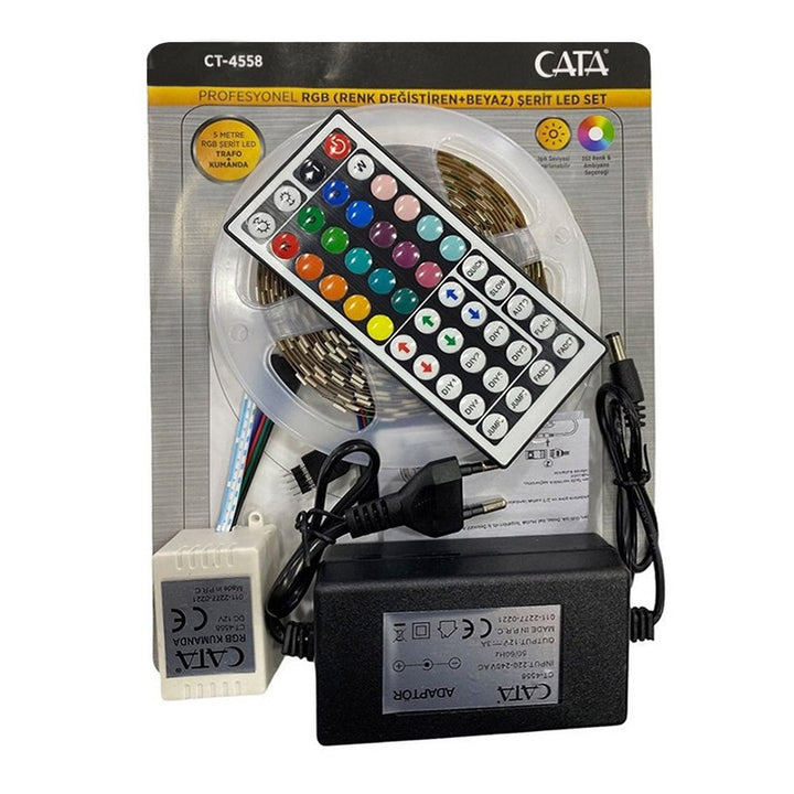 Cata Ct-4558 RGB Şerit Led Seti (352 Renk)