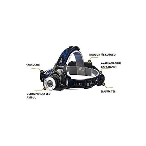 Cata CT-9123 Poyraz Kafa Lambası Şarjlı Lamba