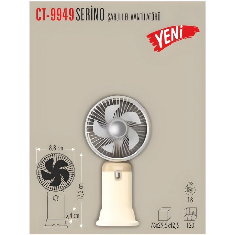 Cata Ct-9949 Serino El Vantilatörü 2