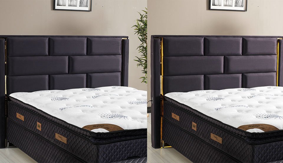 Teşhir Bianco Yatak, Baza, Başlık Set 3