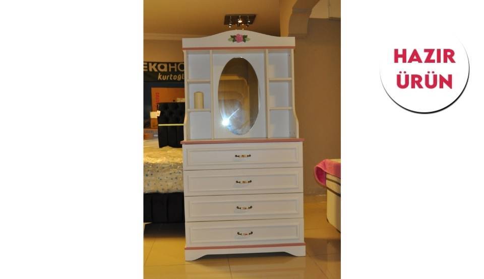 Teşhir City Genç Odası Şifonyer ve Aynası 2