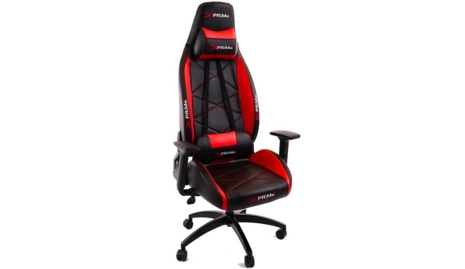 XPrime Tron Oyuncu Koltuğu Kırmızı 2