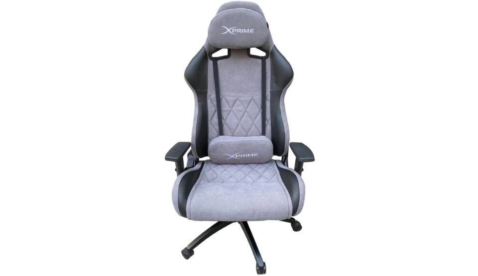 XPrime Cool Kumaş Oyuncu Koltuğu Gri-Siyah 2