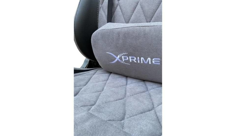 XPrime Cool Kumaş Oyuncu Koltuğu Gri-Siyah 5