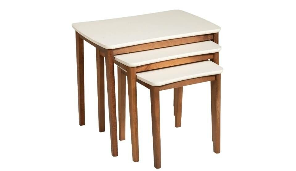 Otantik 3lü Zigon Sehpa