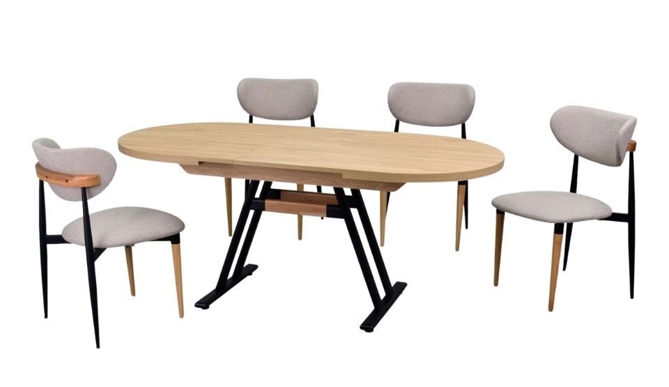 Venüs Sandalye Afyon Mutfak Masası Takımı 7